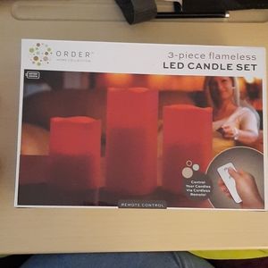 LED Flameless Candle Set